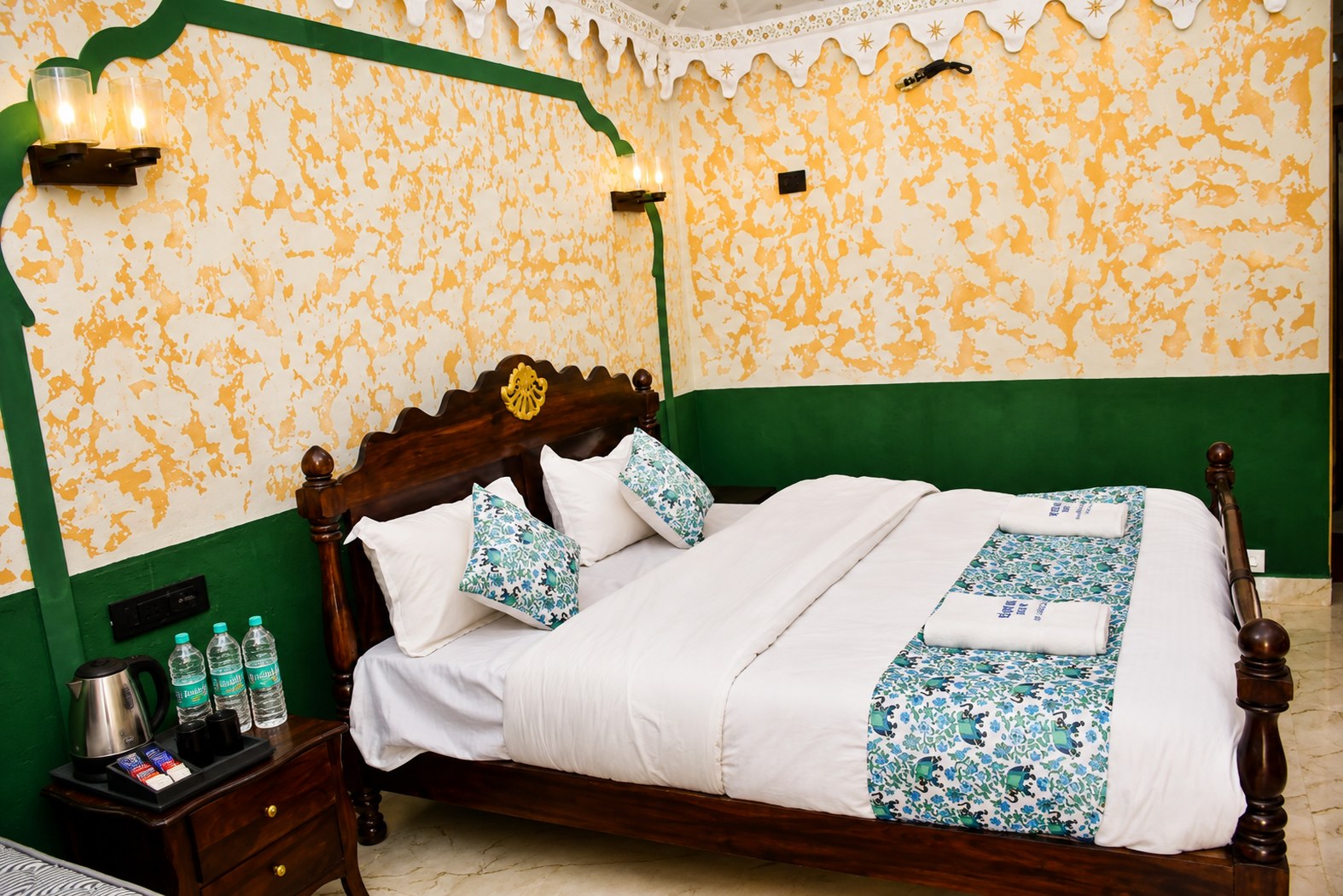 The Desert Cottage with hand-painted walls